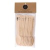 Santa Barbara Design Studio Disposable Birch Wood Cutlery Spoons for