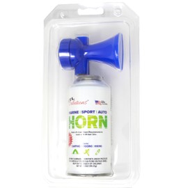 ETL Solutions 3.5oz Air Horn, Very Loud! Ideal for Marine and Boating, Hiking, Camping, Sports Events, Protect Your Kids From Aggressive Animals! (2 Units)