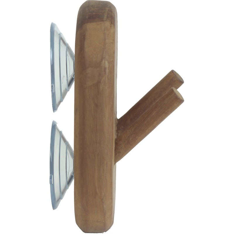 AquaTeak Moa Glass Suction Hook & Wall Mount