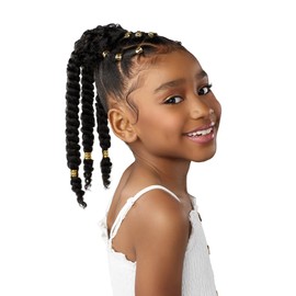 Sensationnel Lulu Pony Mini Cotton Candy - ponytail drawstring for kids synthetic pony up do wig piece - LULUPONY Mini Cotton Candy (SM2/27)