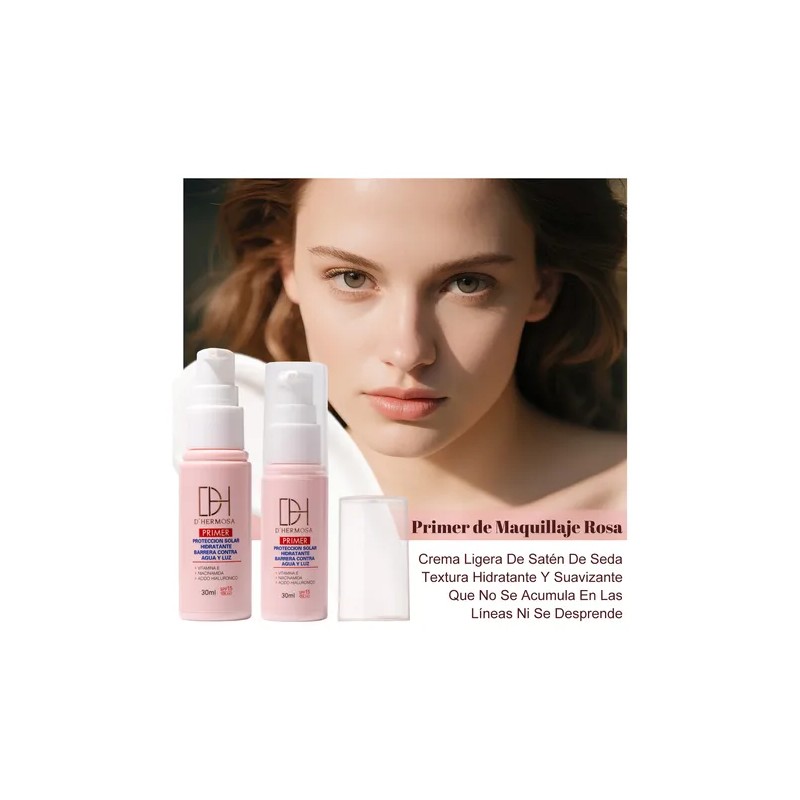Primer Maquillaje DH Crema SPF 15 Reduce Poros Hipoalergnico 30ml
