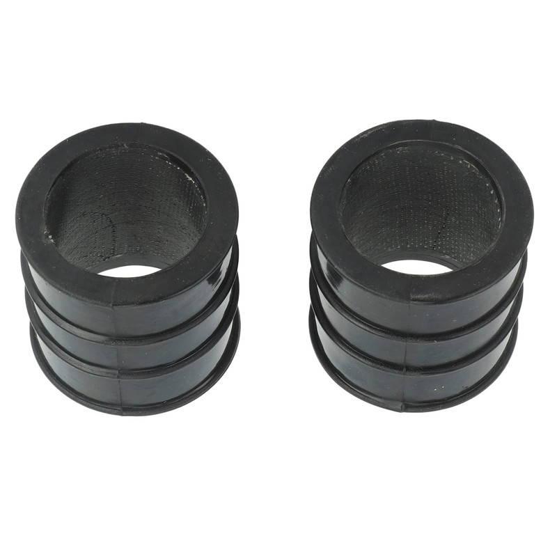2pcs Exhaust Muffler Pipe Clamp Rubber Connector for Banshee 1987-2006