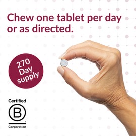 Bariatric Advantage Bariatric Advantage Chewable Iron 60 mg with Vitamin C for Increased Absorption and Utilization, Easily Digestible for Gastric Bypass and Sleeve Gastrectomy Surgery Patients - Lemon Lime, 270 Count