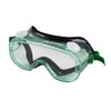 Sellstrom Flexible, Soft, Indirect Vent, Protective Safety Goggle, Green-Tinted Body,