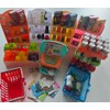 151Pcs Miniature Supermarket Shelves Furniture Model Food Drink Fruit Cosmetics