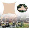 generic Toldo De Vela De Sombra Impermeable Para 2x2m Beige