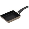 Pearl Metal Fluorine Processed Egg Ware 5.1 x 7.1 inches (13 x 18 cm), Light Bread HB-3794