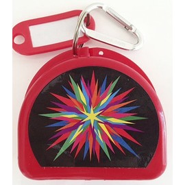 Zumoe Mouth Guard, Retainer, Pacifier Case Clips On - Star