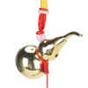 Gourd Pendant Brass Material Calabash Shape Decoration Auspicious Crafts with