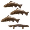 SCRTB 4Pcs Fish knobs for Door Cabinet Closet Drawer Cupboard