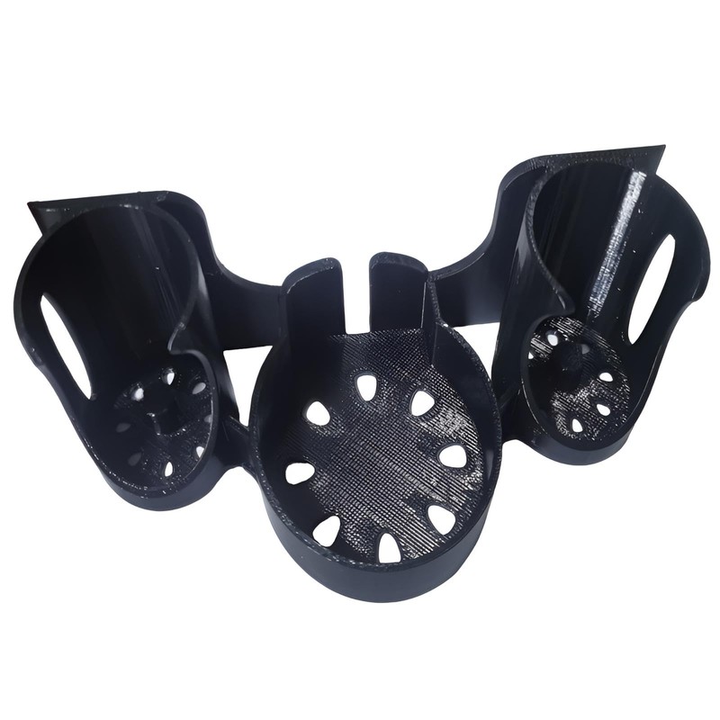 for Oral B Electric Toothbrush Wall Mount Holder (Black)