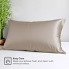LINENWALAS 100% Organic Bamboo Pillow Cases 2 Pack, Soft Premium