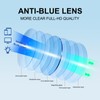 2 Pack Prescription-Quality Durable Frame Progressive Reading Glasses, Blue Light