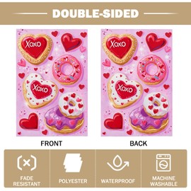 Love Garden Flags 12x18 IN Double Sided for Yard Decoration