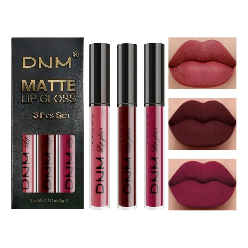 Pintalabios Mate,lápiz Labial Mate Larga Duración