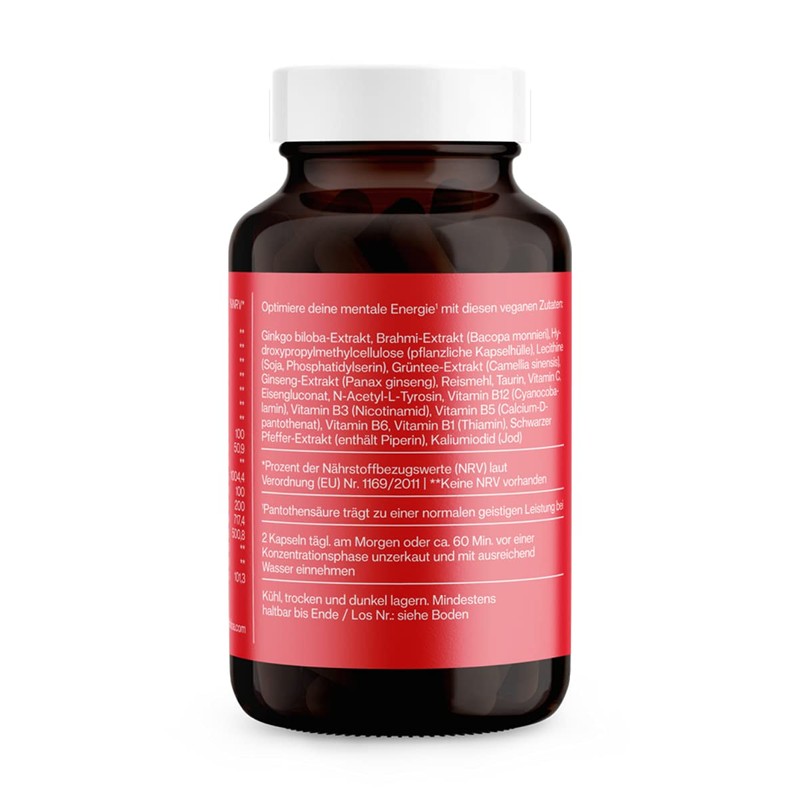 BIOLOA Makaala - Mental Energy & Focus - With Vitamin