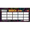 BeeBox Music Match Bingo Game Tickets, 120 Tickets Per Pack