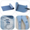 KINBOM 5 Rolls 20.5x3.15inch Iron on Patches, Denim Iron on