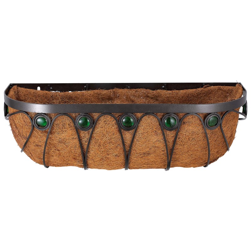 Arcadia Emerald Series Wall Trough Planter, 36-Inch