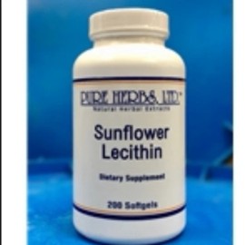 Pure Herbs: Sunflower Lecithin - softgels 200 ct - 1040mg/serving