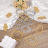 12 PCS Backgrounds Frame Metal Die Cuts for Card Making