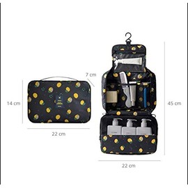 MONZÓ, COSMETIQUERA, TOILETRY BAG, NECESER PARA VIAJE O GIMNASIO PARA HOMBRE Y MUJER,NECESER (DARK BLUE)