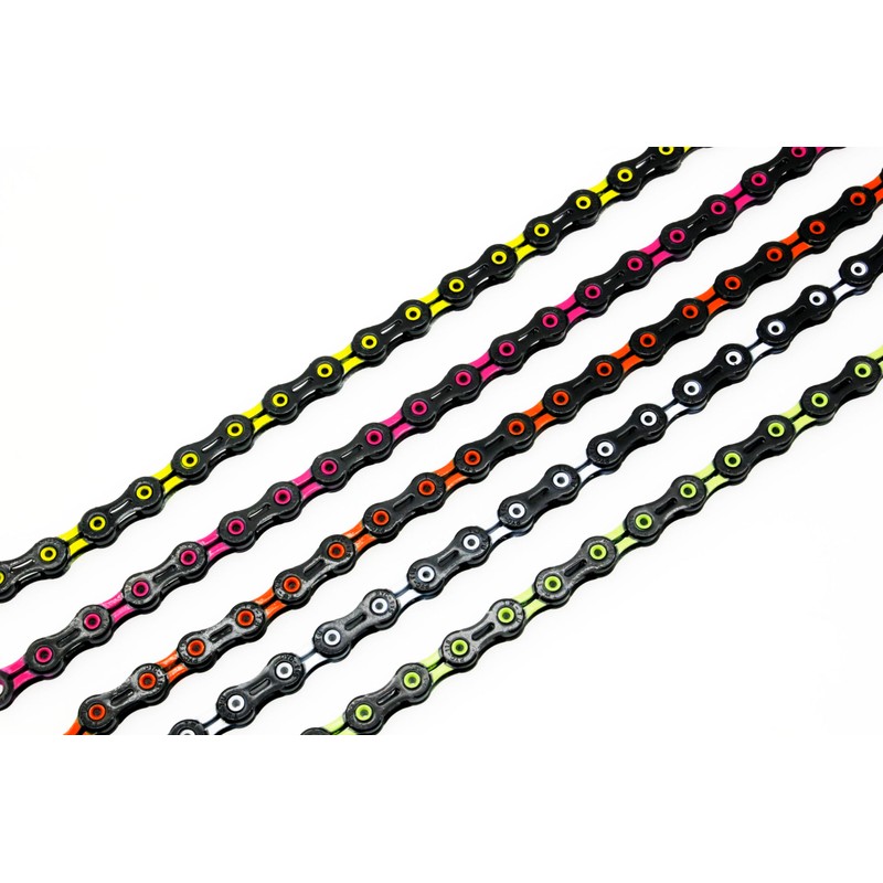 PYC - Cadenas de bicicleta de 11 velocidades, ultraligeras de