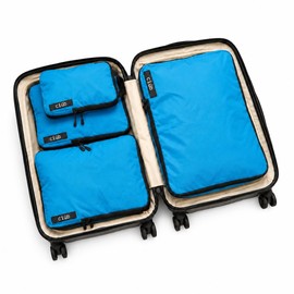 ciúb Compression Packing Cubes Organised Travel Fit 40% More in Luggage, Backpacks or Carry-Ons Lightweight Packing Cubes Suitcase Organizer Bags Durable Water Resistant Compressible