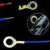 Samcos Terminal Set, C-Shaped, Round Connector Kit, Bare Crimp Terminals,