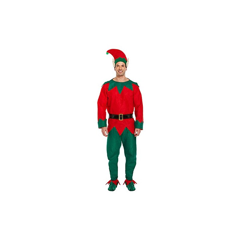 Adult Mens Elf Costume