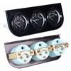 3 in 1 Car Triple Gauge Kit Multifunctional Mechanical Voltmeter