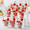 Zezzxu 50 Sets 5 oz Plastic Charcuterie Cups with 100