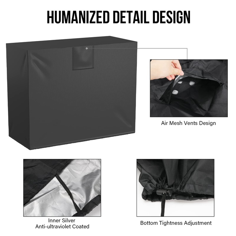 BEWAVE Mini Split Air Conditioner Cover for Outside Compressor Units