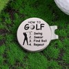 Golf Ball Markers For Hat, Magnetic Golf Ball Marker Clips