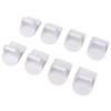 8 PCS Spray Bottle Holder ABS Save Space Strong Adhesive