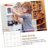 ibasenice 12pcs Mini Kitchen Utensils Mini Cup Dollhouse Cup Furiki