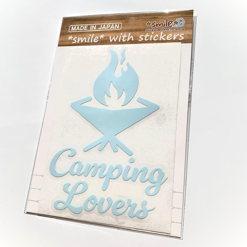 nc-smile Camping Lovers 5.7 x 3.9 inches (145 x 100
