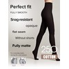 Conte elegant Women's Cotton Tights 250 Denier with Cotton and