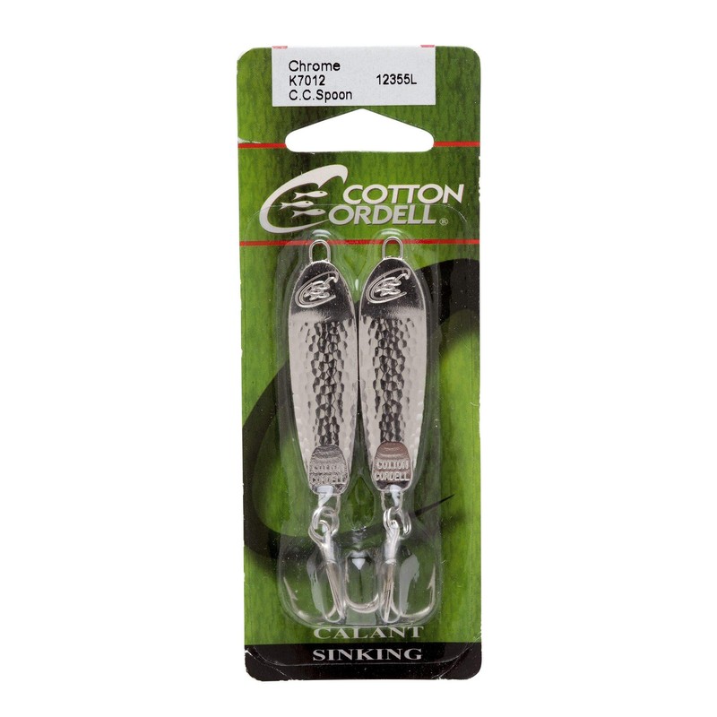 Cotton Cordell CC Spoon - Silver - 2 in
