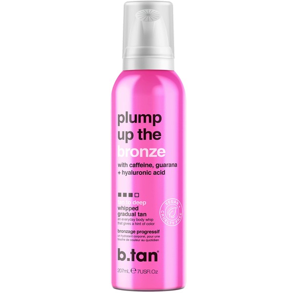 b.tan Dark Gradual Self Tanner Whip | Plump Up the
