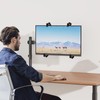 WALI Single Monitor Arm Desk Mount, with Mounting Adaptor Brackets,
