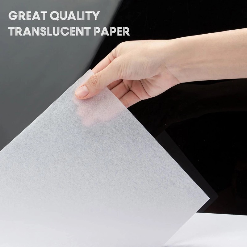 Psler Tracing Paper for Drawing Trace Paper -PSLER 200 Sheets