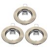 Tofficu 3pcs Metal Trim for Recessed Light Fixtures Durable Iron