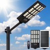 Joric Solar Street Lights Outdoor, IP67 Waterproof Solar Powered Light
