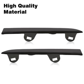 G-PLUS Front Bumper Headlight Grille Filler Trim Panels Set Left and Right Pair Compatible with Toyota Tacoma 2WD/4WD 2001-2004 TO1088108 TO1089108