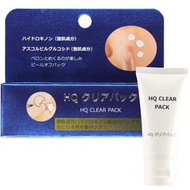 HQ Clear Pack, Hydroquinone Cream, Night Care, Peel Off Pack, Vitamin C Derivative, Point Care, Moisturizing, Men's, Women's, Made in Japan, 1.1 oz (30 g)