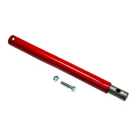 Earthquake EXT12 12-Inch Earth Auger Extension, Durable Powder Coated Steel Construction, Mounting Hardware Included, Red