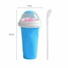 Costcom Slushie Maker Cup Quick Freeze Magic Squeeze Cup Milkshake
