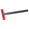 Urjumpea T-Shaped Square Metal Ruler, 6 Inch, Perfect for Art