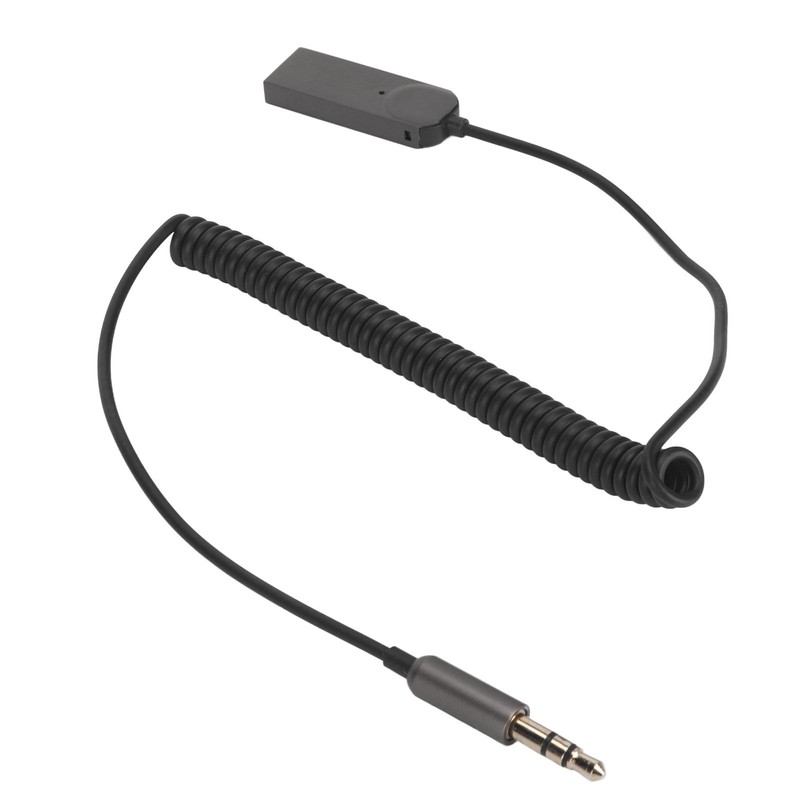 Bluetooth Aux Adapter Cable HiFi Stereo Support Hands Free Calls